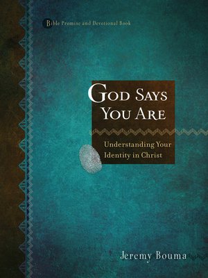 cover image of God Says You Are
